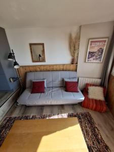 Posezení v ubytování Studio au coeur d'Avoriaz - 4 pers - vue splendide