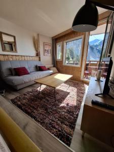 Posezení v ubytování Studio au coeur d'Avoriaz - 4 pers - vue splendide
