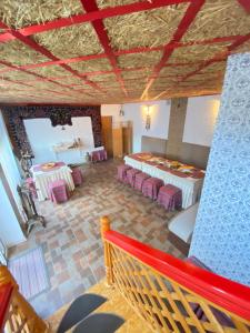 Posezení v ubytování Osobyi Guest house