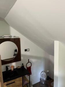 Kuchyň nebo kuchyňský kout v ubytování appartement 2 pieces a la montagne + 1 fotografie