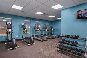 Fitness centrum a/nebo fitness zařízení v ubytování Fairfield Inn & Suites by Marriott Austin Buda