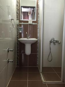 Koupelna v ubytování Hotel Ünlü