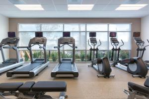 Fitness centrum a/nebo fitness zařízení v ubytování SpringHill Suites Orange Beach at The Wharf