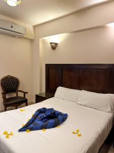 Postel nebo postele na pokoji v ubytování Sunset Luxury Dahab