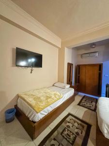 Postel nebo postele na pokoji v ubytování Sunset Luxury Dahab