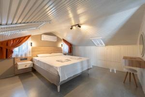 Ένα ή περισσότερα κρεβάτια σε δωμάτιο στο Luxury villa in the center of Hisaronu +33 φωτογραφίες