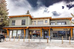 a store front of a house at Dolomites #203 - LEED Gold Certified in Canmore