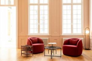 Coin salon dans l'établissement Sapphire House Antwerp, Autograph Collection by Marriott