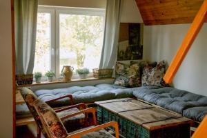 Posedenie v ubytovaní Domek Malarza Matarnia