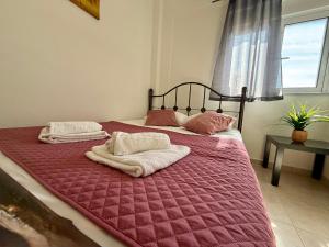 Postel nebo postele na pokoji v ubytování Serenity home