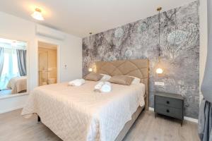 Giường trong phòng chung tại Villa Danica +38 ảnh