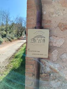 Certifikát, hodnocení, plakát nebo jiný dokument vystavený v ubytování Camere nel bosco sulla Via Francigena