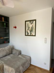 Posteľ alebo postele v izbe v ubytovaní Orange and Towers Apartment