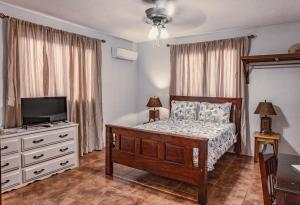 TV a/nebo společenská místnost v ubytování Bonefish Hotel