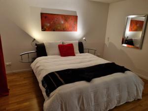 Letto o letti in una camera di Senseblick zu Bern