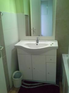 Koupelna v ubytování Ferienwohnung Burgblick