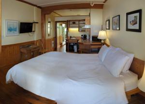 Katil atau katil-katil dalam bilik di Seine Boat Inn