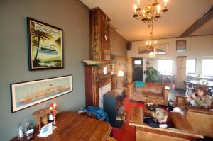 Posezení v ubytování Strandhotel Terschelling B&B