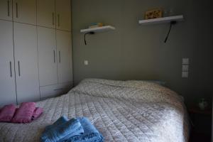 Ένα ή περισσότερα κρεβάτια σε δωμάτιο στο Nature Retreat Apartment 2