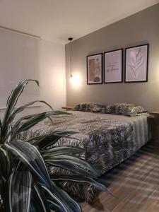 Postel nebo postele na pokoji v ubytování Apartaestudios tipo Loft Luxury