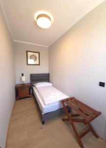 Postel nebo postele na pokoji v ubytování Guesthouse Purbach