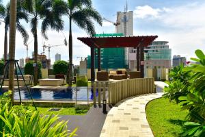 Zahrada ubytování SkyLounge Apartment Colombo