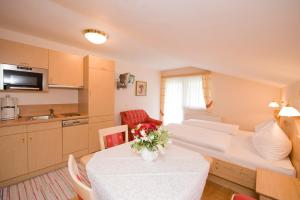 Kuchyň nebo kuchyňský kout v ubytování Appartement Resort Hanneshof