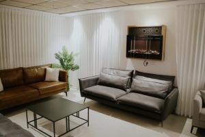 Posezení v ubytování Goland Hotel