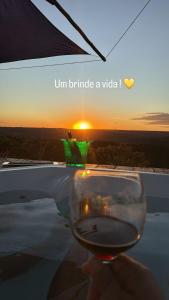 Nápoje v ubytování Eco Pousada Por do Sol