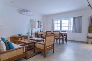 Posezení v ubytování Umalas Suites