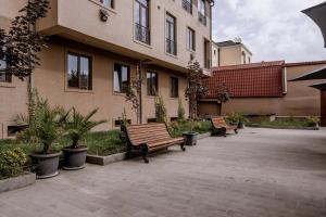 Budynek, w którym mieści się hotel
