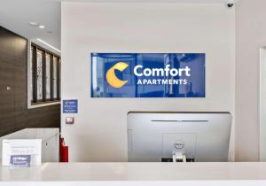 Certifikát, hodnocení, plakát nebo jiný dokument vystavený v ubytování Comfort Apartments Box Hill