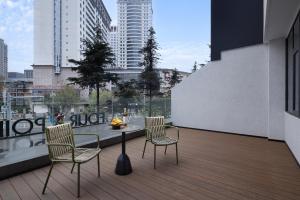Balcone o terrazza di Four Points by Sheraton Kunming Dongfeng Square