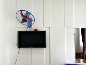 TV a/nebo společenská místnost v ubytování Phuong Anh Hotel