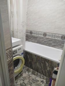 Koupelna v ubytování Apartament