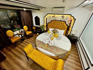 Posezení v ubytování Bảo Anh Hotel