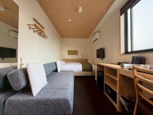 TV a/nebo společenská místnost v ubytování Xcellent Hotel