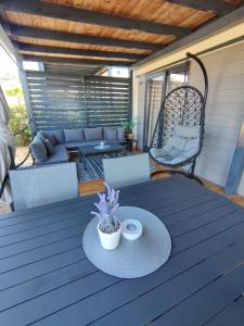Posezení v ubytování Mobile home LA ISLA BONITA, Terra Park SpiritoS