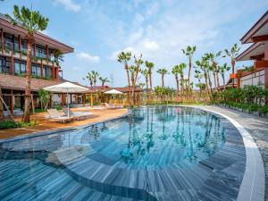 Πισίνα στο ή κοντά στο Flamingo Heritage Onsen & Resort