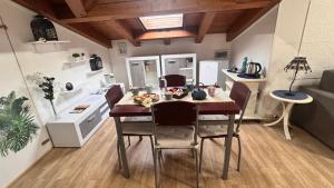 Kuchyň nebo kuchyňský kout v ubytování B&B Origa Private Pool