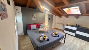 Postel nebo postele na pokoji v ubytování B&B Origa Private Pool + 37 fotografií