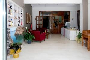 Vstupní hala nebo recepce v ubytování Eva Marina Hotel