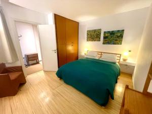 A bed or beds in a room at Foro Italico, Auditorium,Ponte Milvio, Ministero degli Esteri, 'Monte Mario Hill"