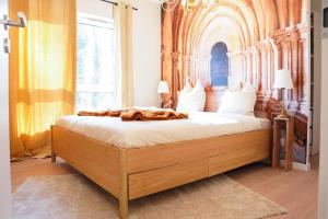 Postel nebo postele na pokoji v ubytování Superbe maison au calme avec stationnement gratuit