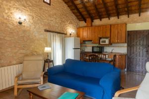 Kuchyň nebo kuchyňský kout v ubytování Apartamentos rurales La Alquería del Pilar