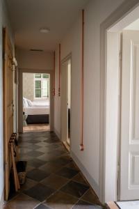 Posteľ alebo postele v izbe v ubytovaní Steinach Townhouse Meran