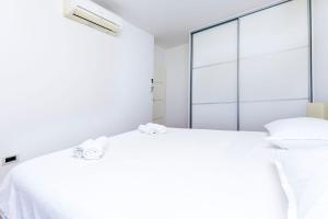Postel nebo postele na pokoji v ubytování Apartment Belle Vue