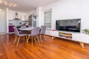 Kuchyň nebo kuchyňský kout v ubytování Apartment Belle Vue