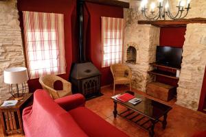 Posezení v ubytování Apartamentos rurales La Alquería del Pilar