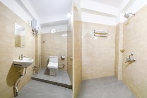 Koupelna v ubytování FabHotel JBL - Near Kolkata Airport